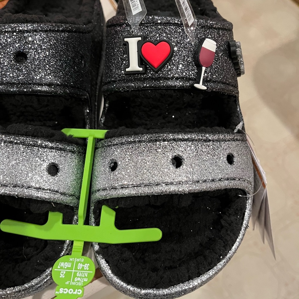 Crocs band new cozy sandals